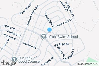 Map image of the property - 661 Hoomoana St