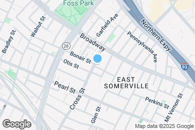 Map image of the property - 27 Brook St