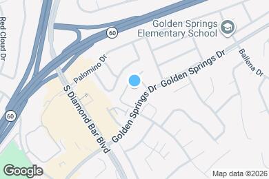 Map image of the property - 23647 Golden Springs Dr