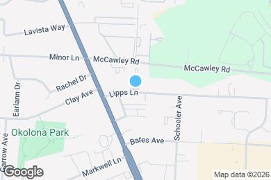 Map image of the property - 1216 Lipps Ln