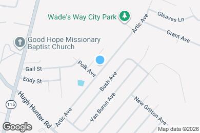 Map image of the property - 641 Artic Ave