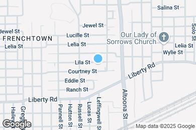 Map image of the property - 4036 Lila St