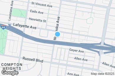 Map image of the property - 1722 Nebraska Ave