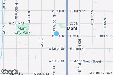 Map image of the property - 98 N 100 W St
