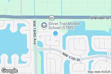 Map image of the property - 18244 NW 21st St