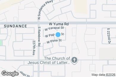Map image of the property - 22564 W Pima St