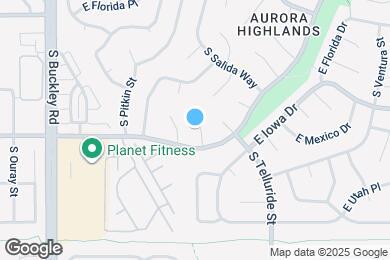 Map image of the property - 1671 S Rifle St