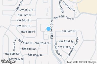 Map image of the property - Cimarron Pointe Apartments