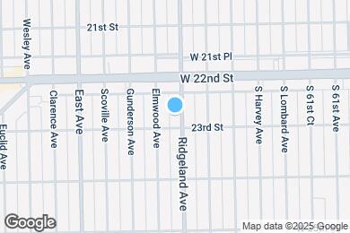 Map image of the property - 2232 Ridgeland Ave