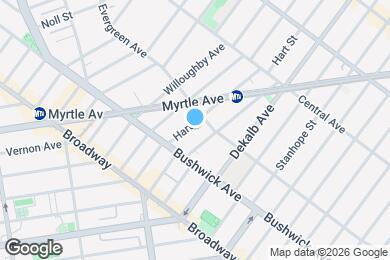 Map image of the property - 558 Hart St