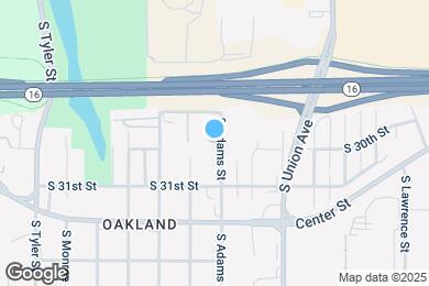 Map image of the property - 2922 S Adams St