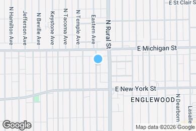 Map image of the property - 423 Eastern Ave