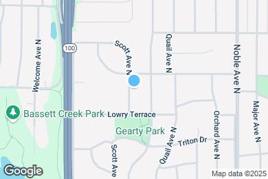 Map image of the property - 3240 Scott Ave N