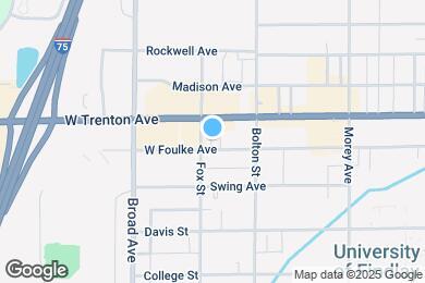 Map image of the property - 634 W Foulke Ave