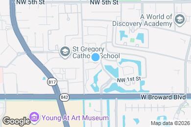 Map image of the property - 7524 NW 1st Pl