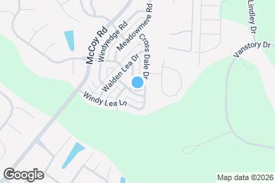 Map image of the property - 9663 Mendenhall View Dr