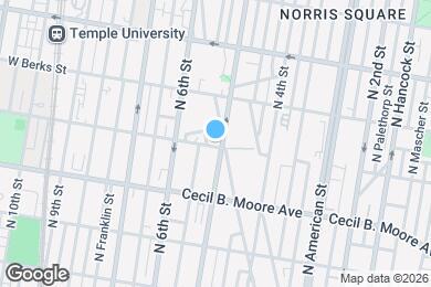 Map image of the property - 1800 N 5th St