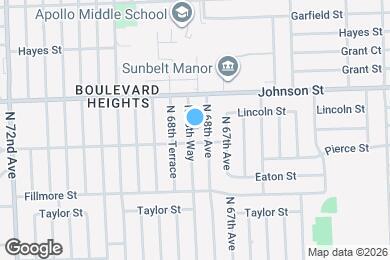 Map image of the property - 721 N 68th Way