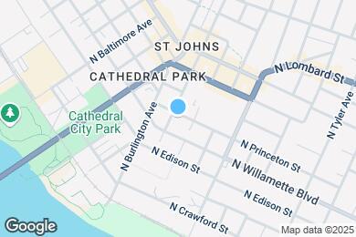 Map image of the property - 8430 N Princeton st