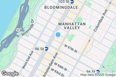 Map image of the property - 226-230 W 97th St