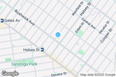 Map image of the property - 1255 Bushwick Ave