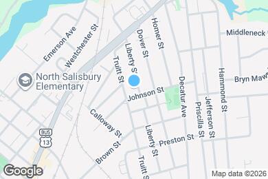 Map image of the property - 604 Liberty St
