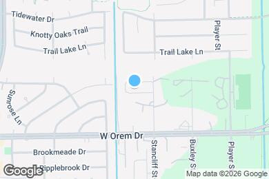 Map image of the property - 4946 S Cancun