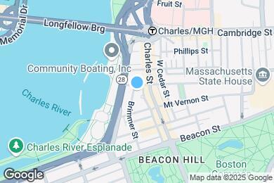 Map image of the property - 8 Brimmer St