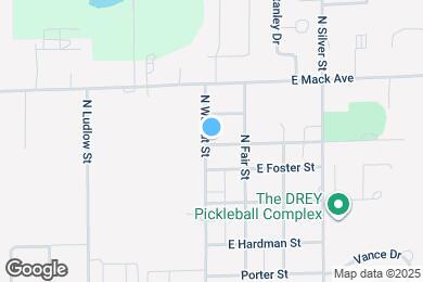 Map image of the property - 1404 N Walnut St