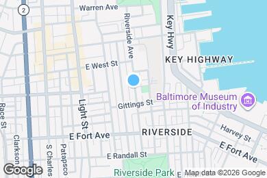 Map image of the property - 1266 Riverside Ave