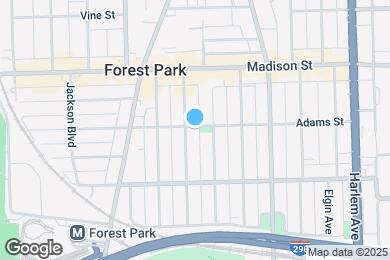 Map image of the property - 7444 Adams St