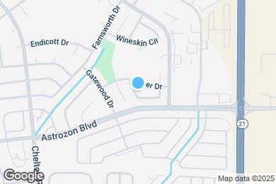 Map image of the property - 2330 Bruno Cir