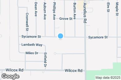 Map image of the property - 4585 Sycamore St