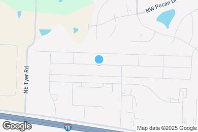 Map image of the property - 1405 NW High View Dr