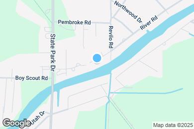 Map image of the property - 419 River Rd