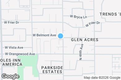 Map image of the property - 7549 n 47th dr