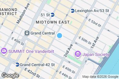 Map image of the property - 209 E 48th St
