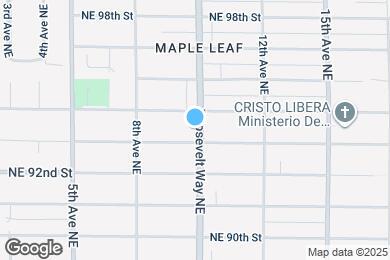 Map image of the property - 9413A Roosevelt Way NE