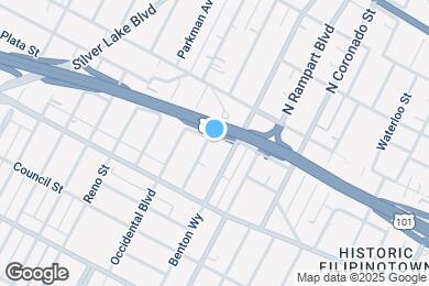 Map image of the property - 416 N La Fayette Park Pl