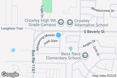 Map image of the property - 1100 Park Gln