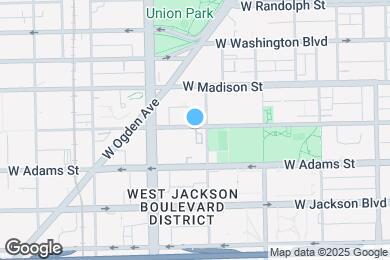 Map image of the property - 1513 W Monroe St