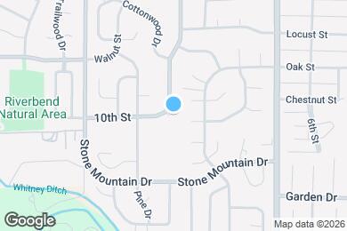 Map image of the property - 601 10th St
