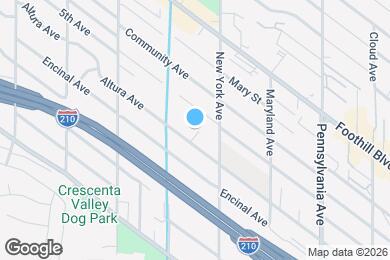 Map image of the property - 3439 1/2 Altura Ave