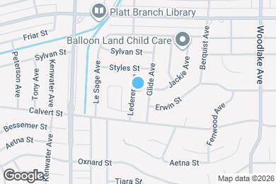 Map image of the property - 6150 Lederer Ave