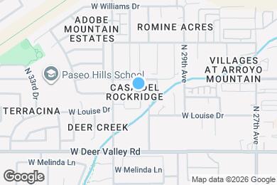 Map image of the property - 22052 N 30th Dr