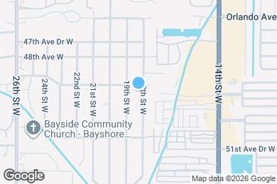 Map image of the property - 4906 18th St W
