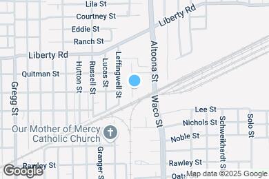 Map image of the property - 2300 Abernathy St