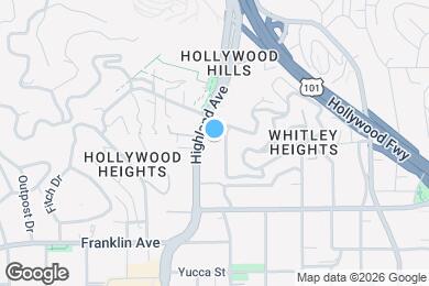 Map image of the property - 2039 N Las Palmas Ave