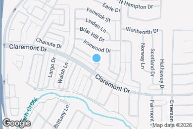 Map image of the property - 2837 Perrine Pl