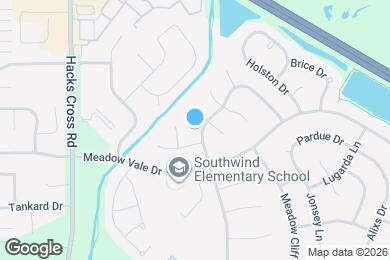 Map image of the property - 4381 Whispering Bend Dr